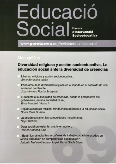 Diversitat religiosa i acció socioeducativa 
