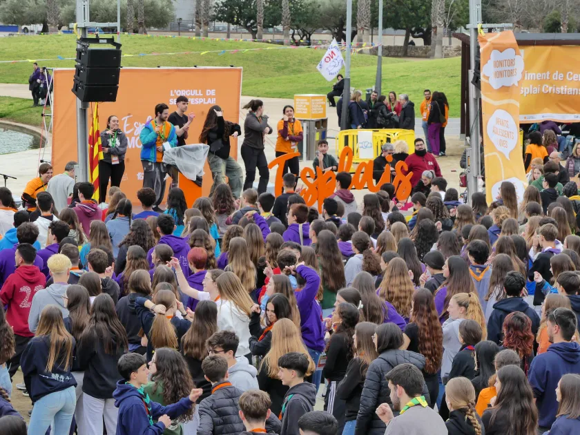 “Reivindiquem el paper de la cultura catalana”, els centres d’esplai de la Fundació Pere Tarrés es troben a Amposta per potenciar el pensament crític