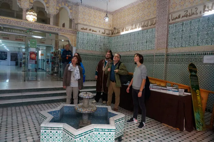 Alumnes de l’assignatura “Diàleg interreligiós” visiten el Centre Cultural Islàmic Català