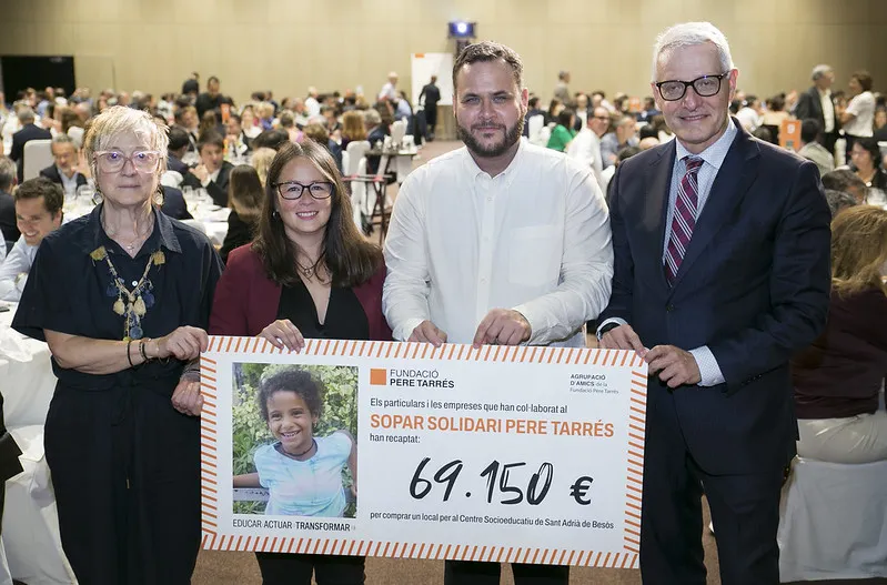El sopar solidari de la Fundació Pere Tarrés recapta 70.000 euros per dignificar el centre socioeducatiu Sant Adrià